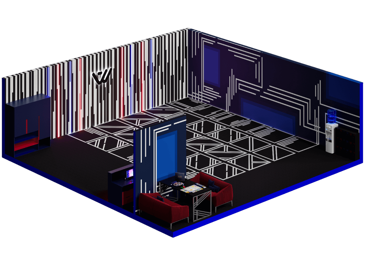 VR Club layout